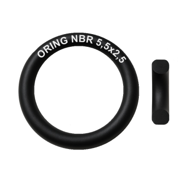 O-ring NBR 5,5x2,5 mm – czarna, nitrylowa uszczelka okrągła